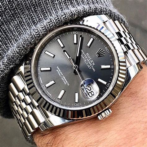 rolex uhr herren schwarz|Rolex uhren herren neu.